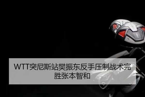 WTT突尼斯站樊振东反手压制战术完胜张本智和